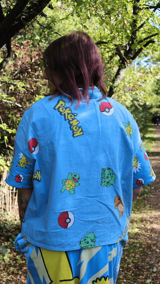 🌟 Chemise Pokémon – Pièce Unique - Taille 38 🌟