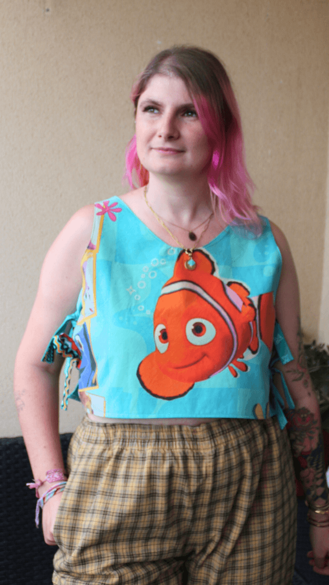 Haut Court Unique Réversible Nemo Taille 40