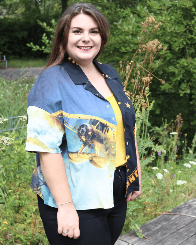 Chemise Oversize Unisexe – Tintin Le Film – Taille 46 – Pièce Unique 