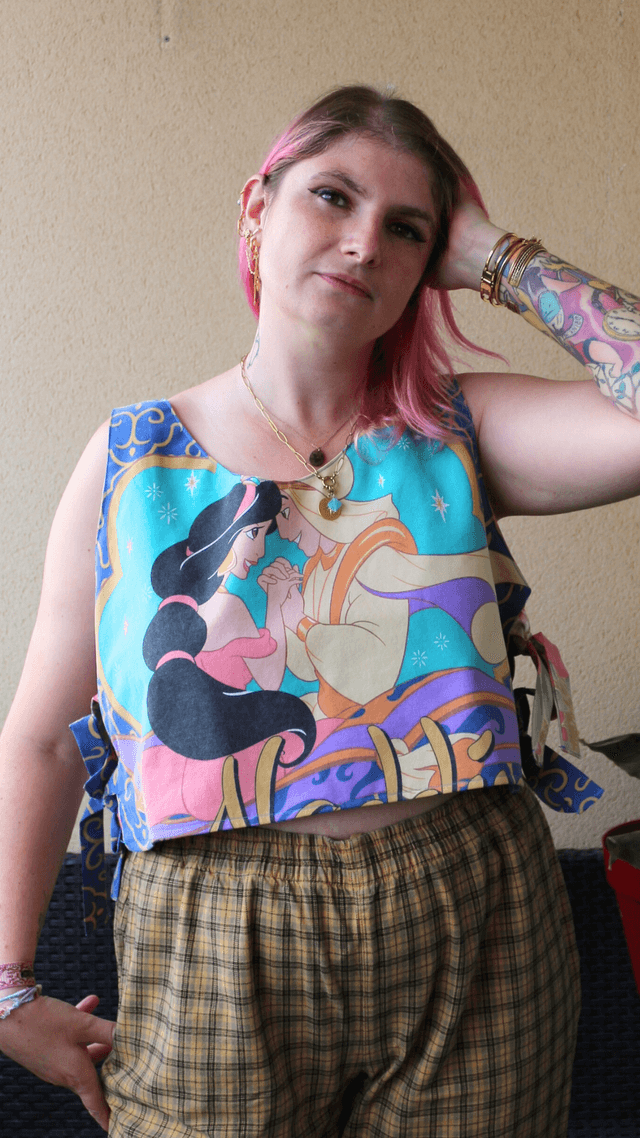 Haut Court Unique Réversible Aladdin Taille 44