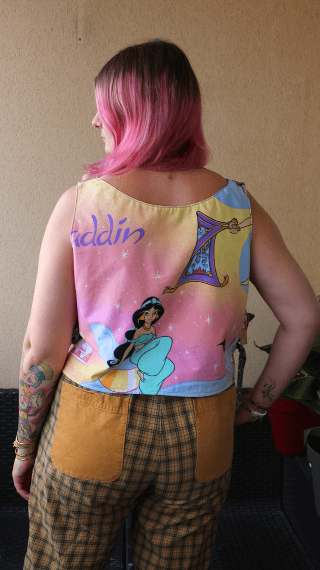 Haut Court Unique Réversible Aladdin Taille 44