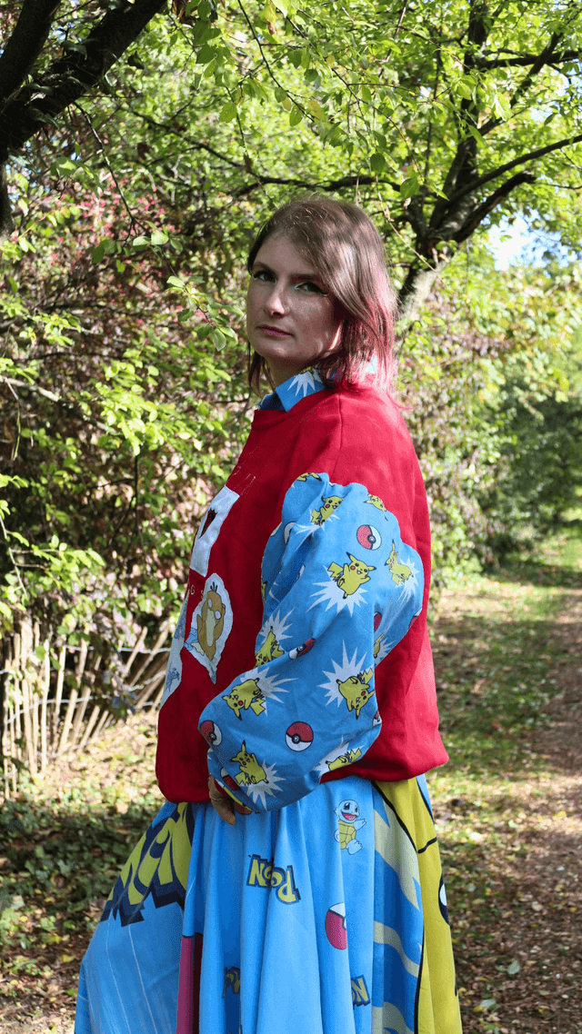 🌟 Sweat Vintage Pokémon – Pièce Unique - Taille XXL 🌟
