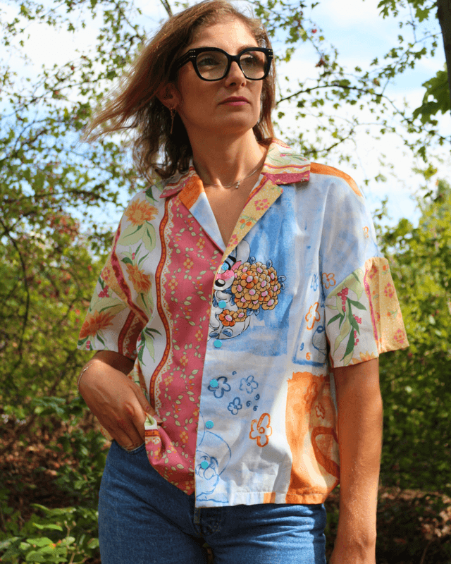 🌸 Chemise Diddl – Pièce unique 🌸 Taille 34 