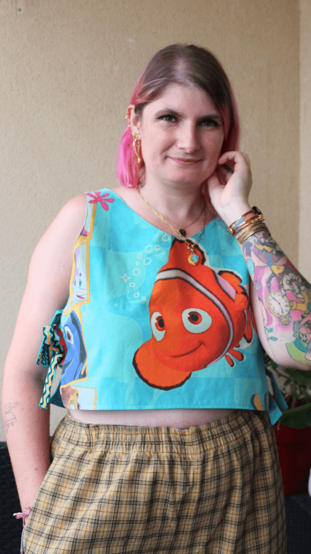 Haut Court Unique Réversible Nemo Taille 40